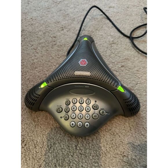 Polycom VoiceStation 100 Analog Business Conference Phone w/ Wall Power Module - Picture 2 of 9